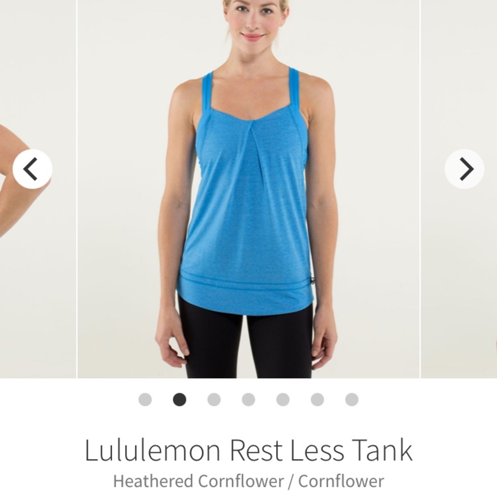 Lululemon Rest Less Tank size 6 - Picture 5 of 7